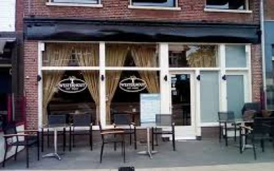 Gevel van Cafe Westerhout in Haarlem